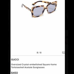 NEW GUCCI SUNGLASSES!